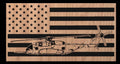 Wooden Sikorsky CH-53k helicopter American Flag Sign USA